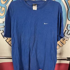 Vintage Y2K Nike Mens Small Swoosh Tee Shirt